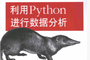 利用Python进行数据分析 PDF下载缩略图