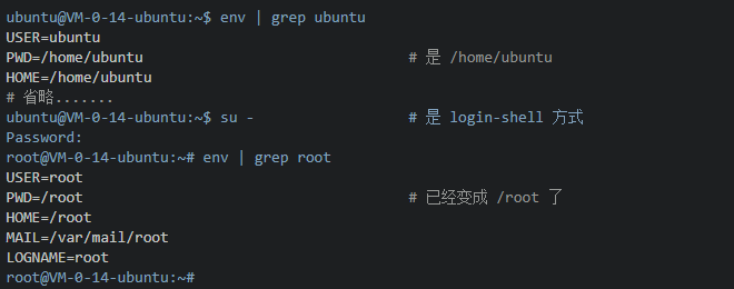 Linux 命令 su 和 sudo 的区别插图5