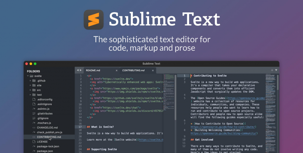 Sublime Text 4 Build 4126 永久激活破解+汉化下载插图1